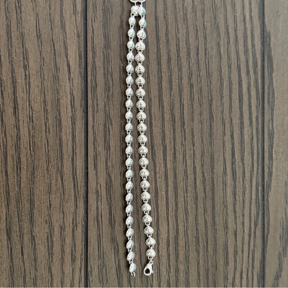 Tiffany & Co. Silver Heart Charm Necklace - Picture 7 of 11